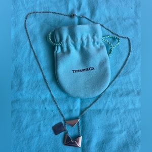 Tiffany Love Envelope necklace - 18.5”